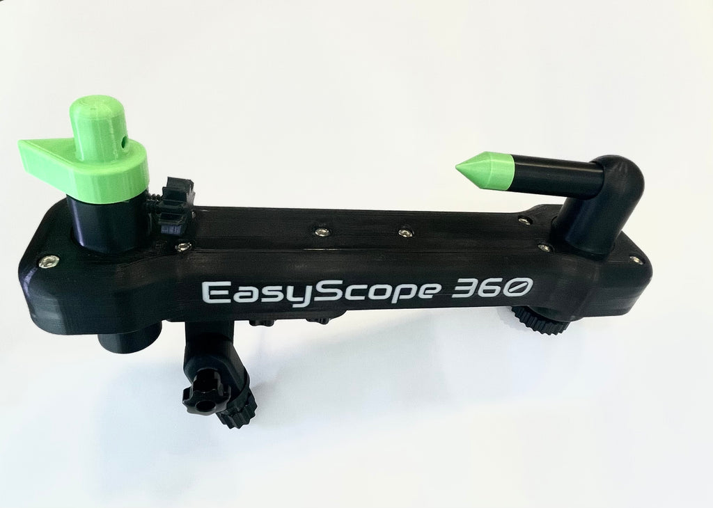 Soporte giratorio para transductores de sondas en tiempo real EasyScope360.