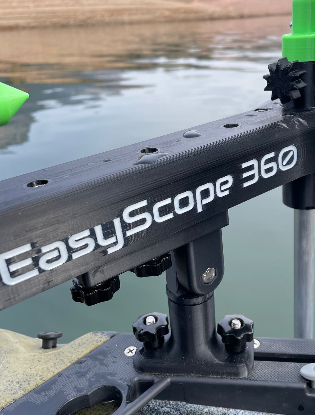 Soporte giratorio para transductores de sondas en tiempo real EasyScope360.