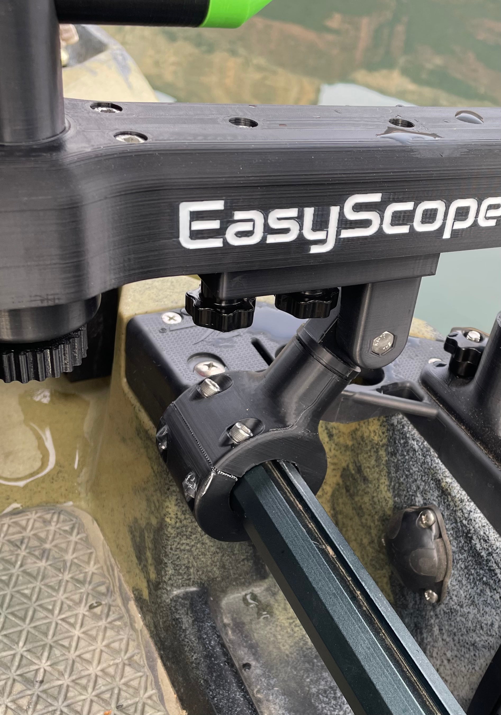 Soporte giratorio para transductores de sondas en tiempo real EasyScope360.