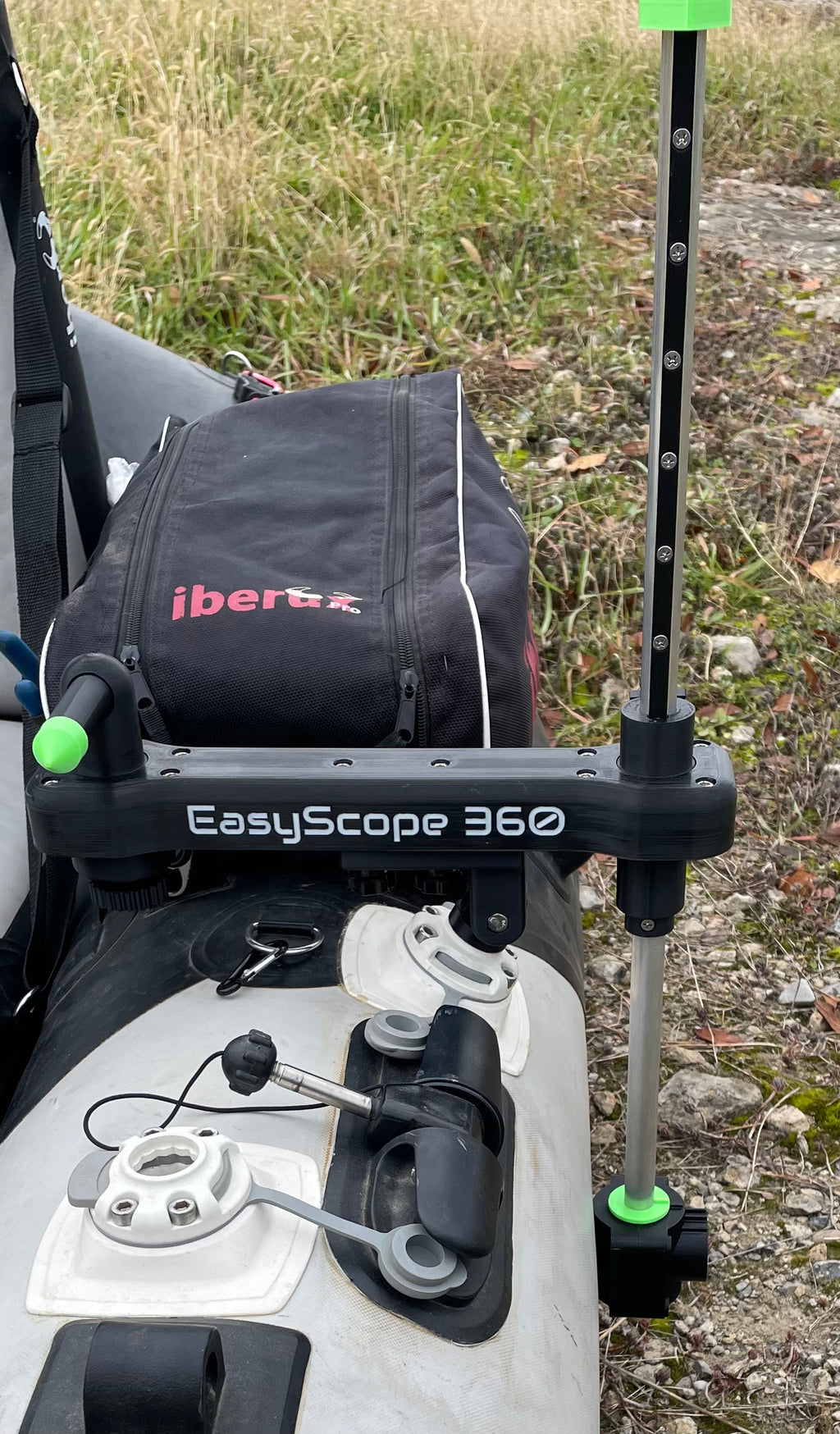 Soporte giratorio para transductores de sondas en tiempo real EasyScope360.