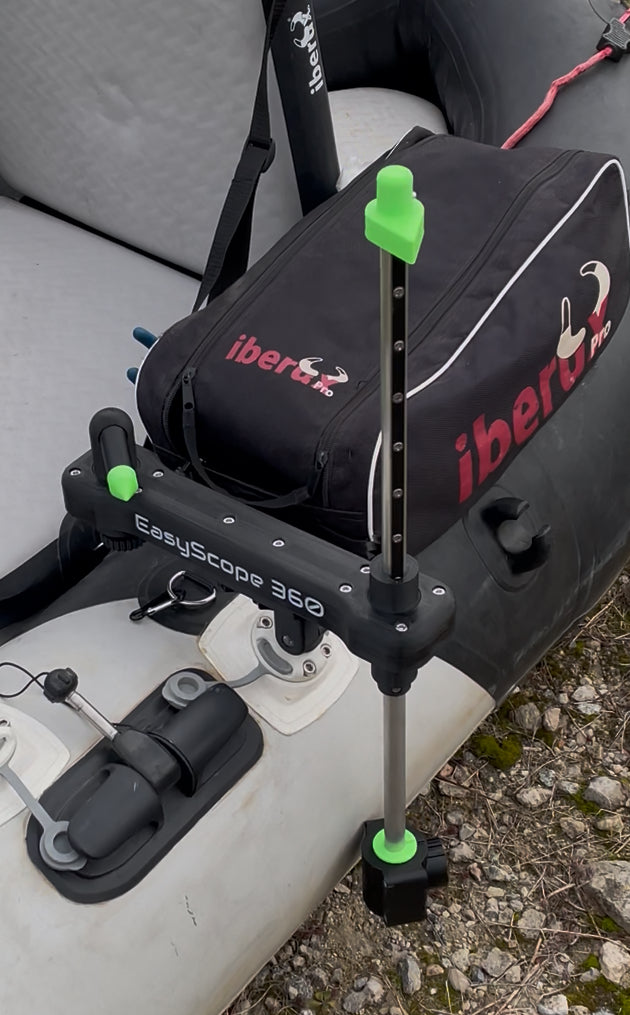 Soporte giratorio para transductores de sondas en tiempo real EasyScope360.